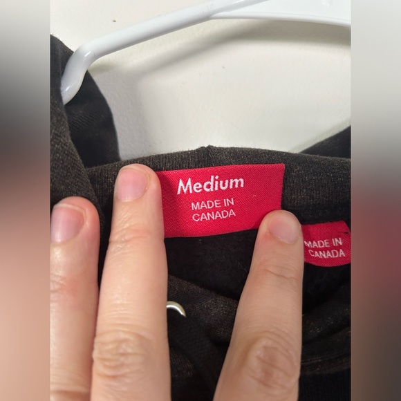 Supreme BLEACHED LACE HOODY BLACK - Picture 6 of 12